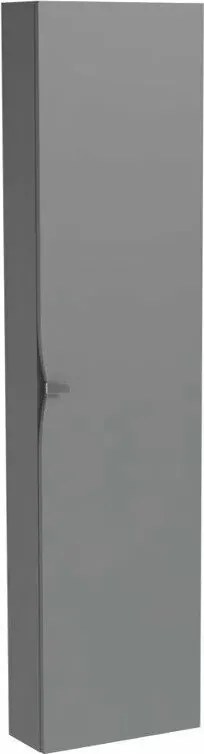 Dulap tip coloana suspendat gri mat Oristo Siena cu 1 usa Softclose
