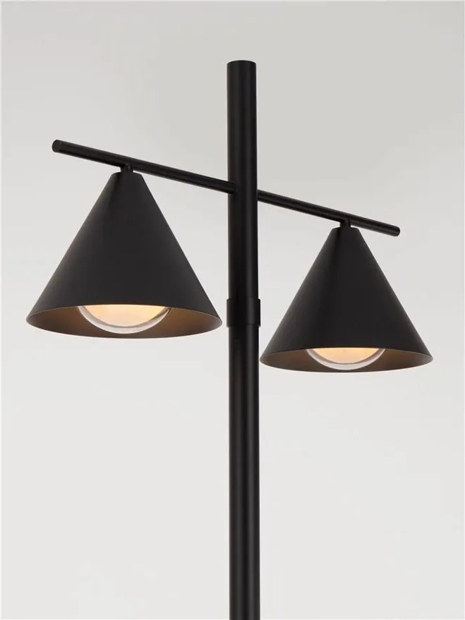 Stalp de exterior IP65 ORIX negru H-220cm