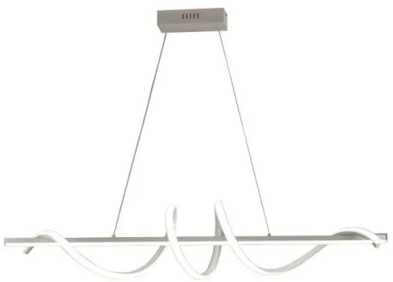 Lustră LED dimabilă pe cablu LED/50W/230V 3000-6500K 100 cm + telecomandă