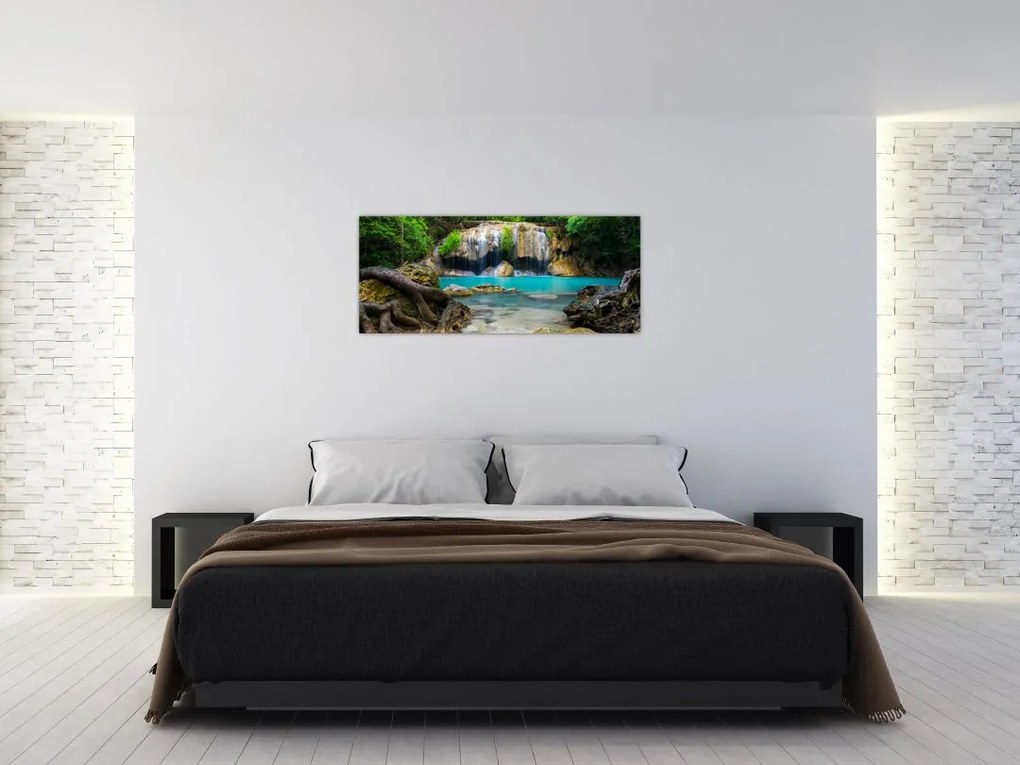 Tablou cu cascade (120x50 cm)