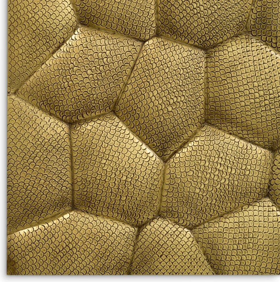 Decoratiune de perete LUX Maximus 3D piele de sarpe