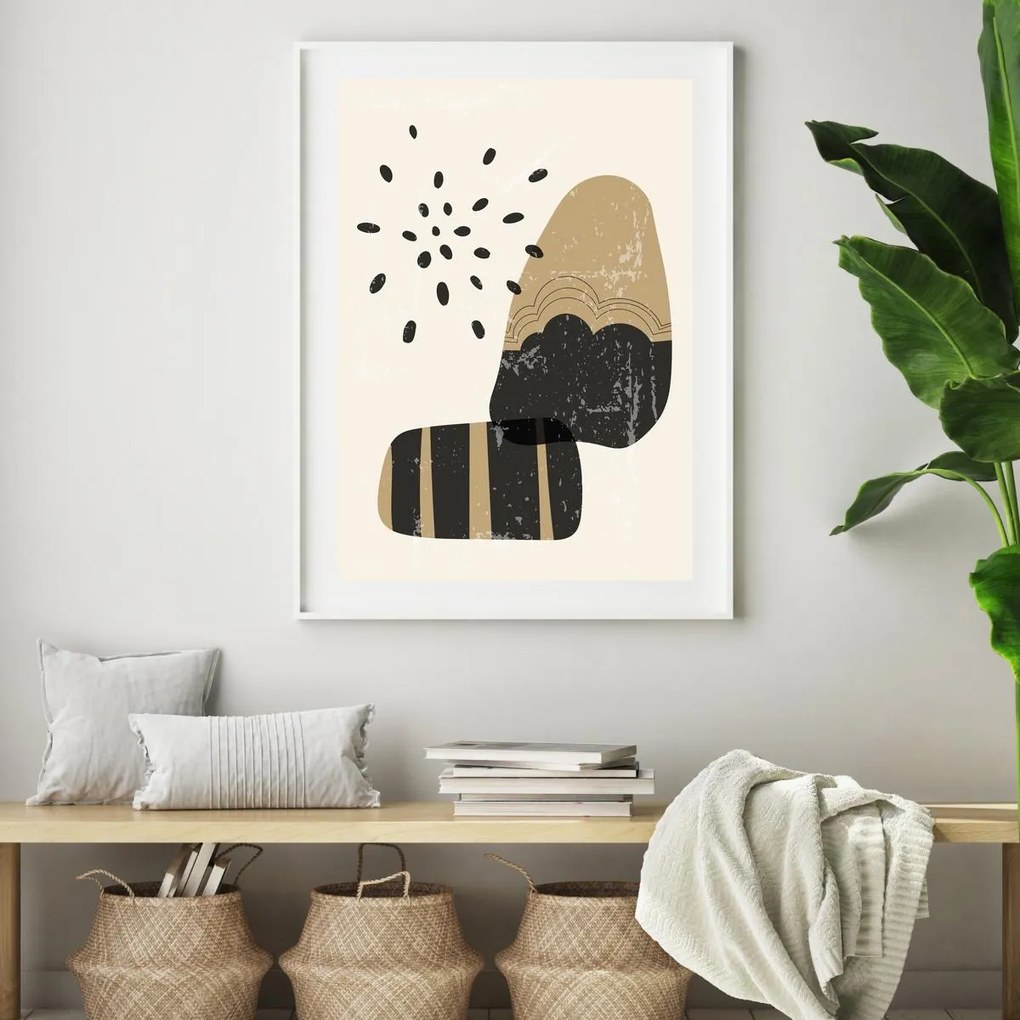 Poster - Abstracție naturală (A4)