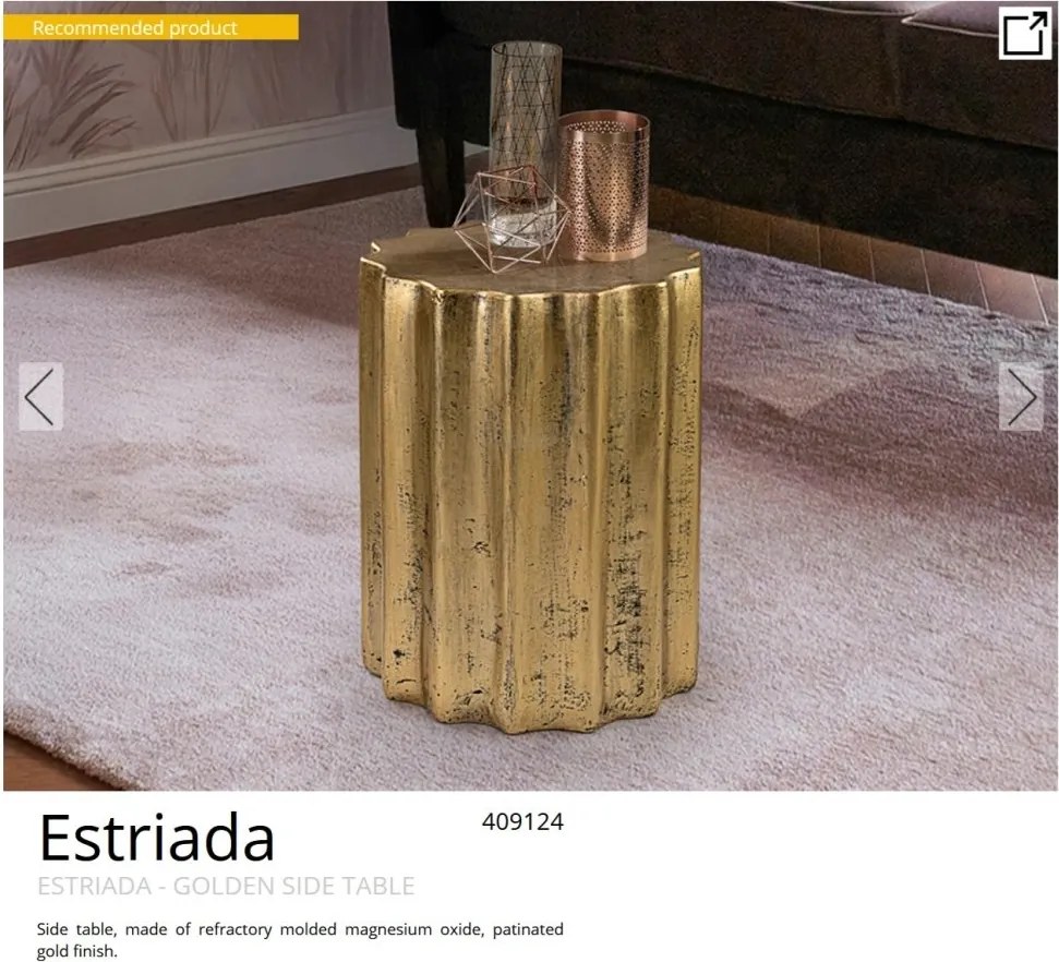 Masuta laterala design modern Estriada