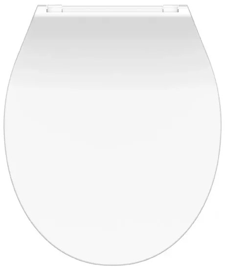 Capac WC SLIM WHITE, cu închidere SoftClose, din duroplast - Schütte 82700