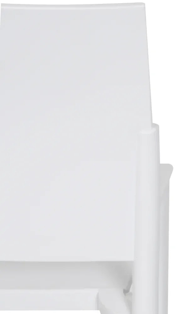 Scaun din plastic KOSTAS, alb