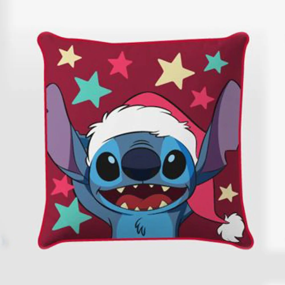 Disney Lilo și Stitch Star Husă de pernă de Crăciun 40x40 cm Catifea