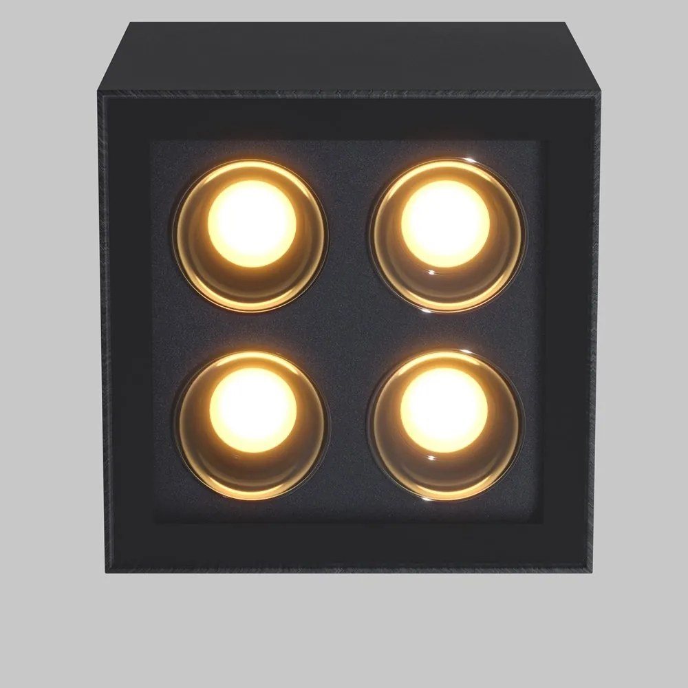 Plafoniera LED pentru iluminat exterior design modern IP54 Ares grafit