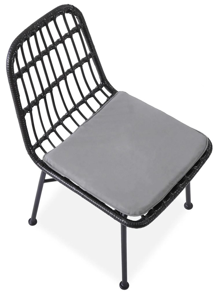 Scaun de grădină Karma K401 (negru). 1118277