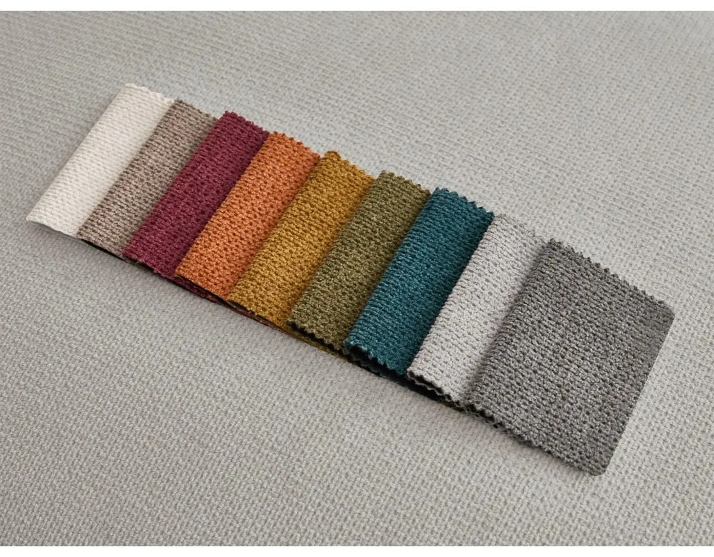 Canapea gri deschis extensibilă 234 cm Ernest – Bobochic Paris