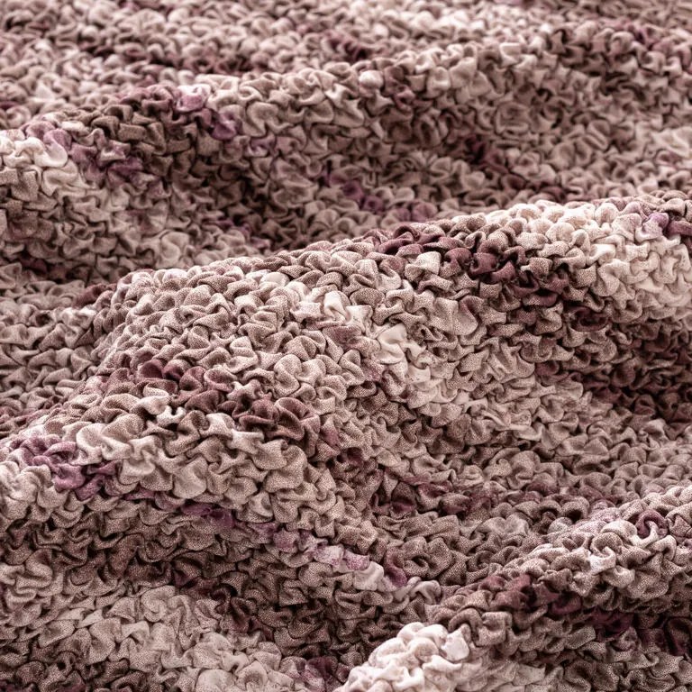 Huse bielastice OCEANO NOU bordo-maroniu scaun cu spatar 2 buc (45 x 45 x 50 cm)