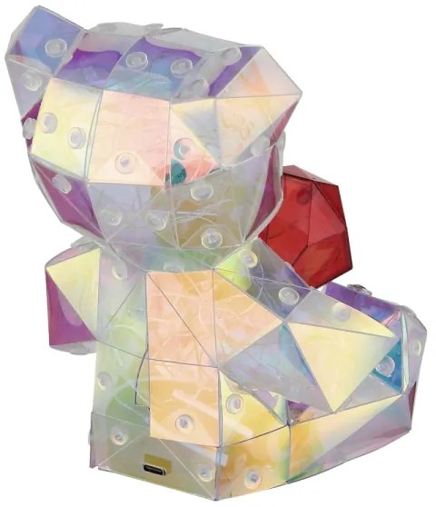 Decorațiune LED dimabilă de masă Globo 28058K BRONDAR LED/3W/5V 1200 mAh ursuleț