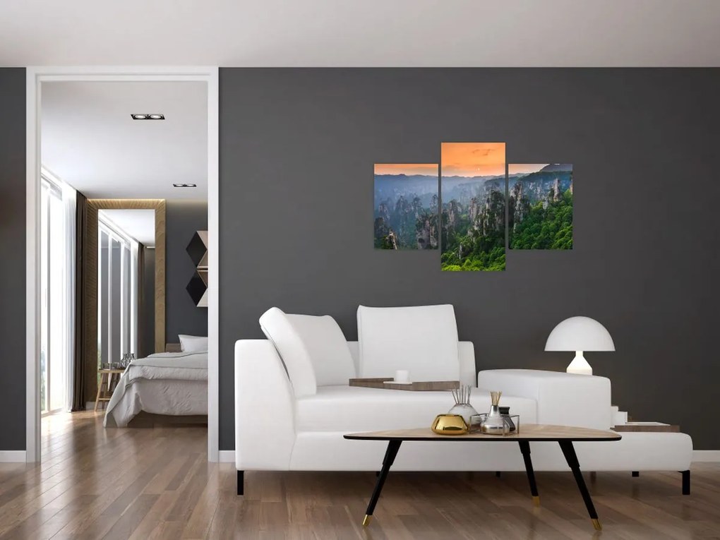 Tablou - Parcul forestier național Zhangjiajie (90x60 cm)