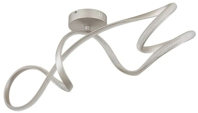 Plafoniera LED 4000K SWIRL nichel