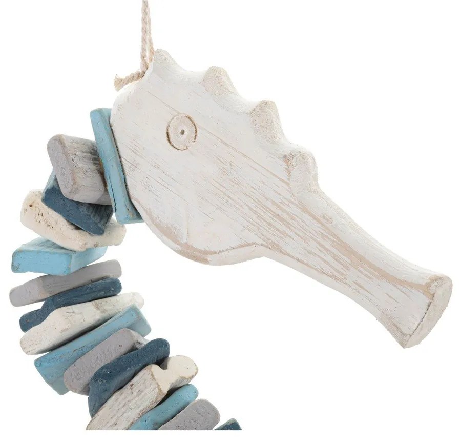 Decorațiune de perete din lemn 22x55 cm Sea Horse – Mauro Ferretti