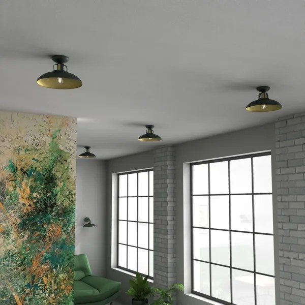 Lustră aplicată FELIX 1xE27/60W/230V verde