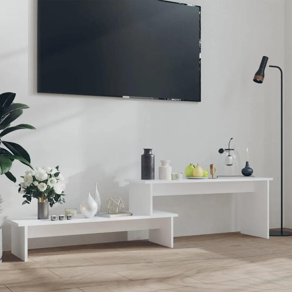 Comoda TV, alb, 180x30x43 cm, PAL 1, Alb