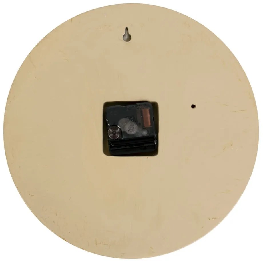 Ceas de perete Karlsson Petra, ø 30 cm, bej