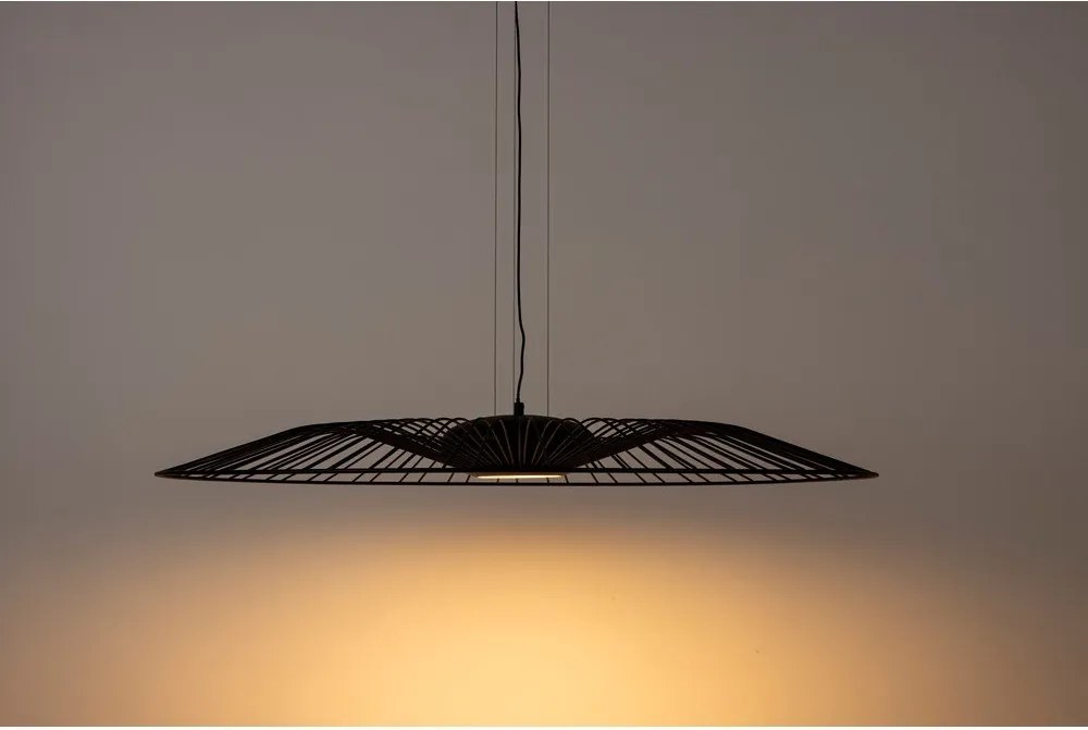 Lustră neagră LED cu intensitate reglabilă ø 90 cm Spider – Zuiver