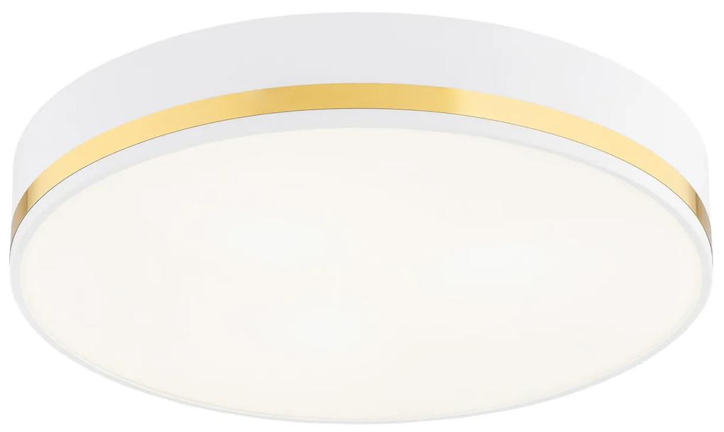Plafoniera design modern AMORE alb, diametru 25cm