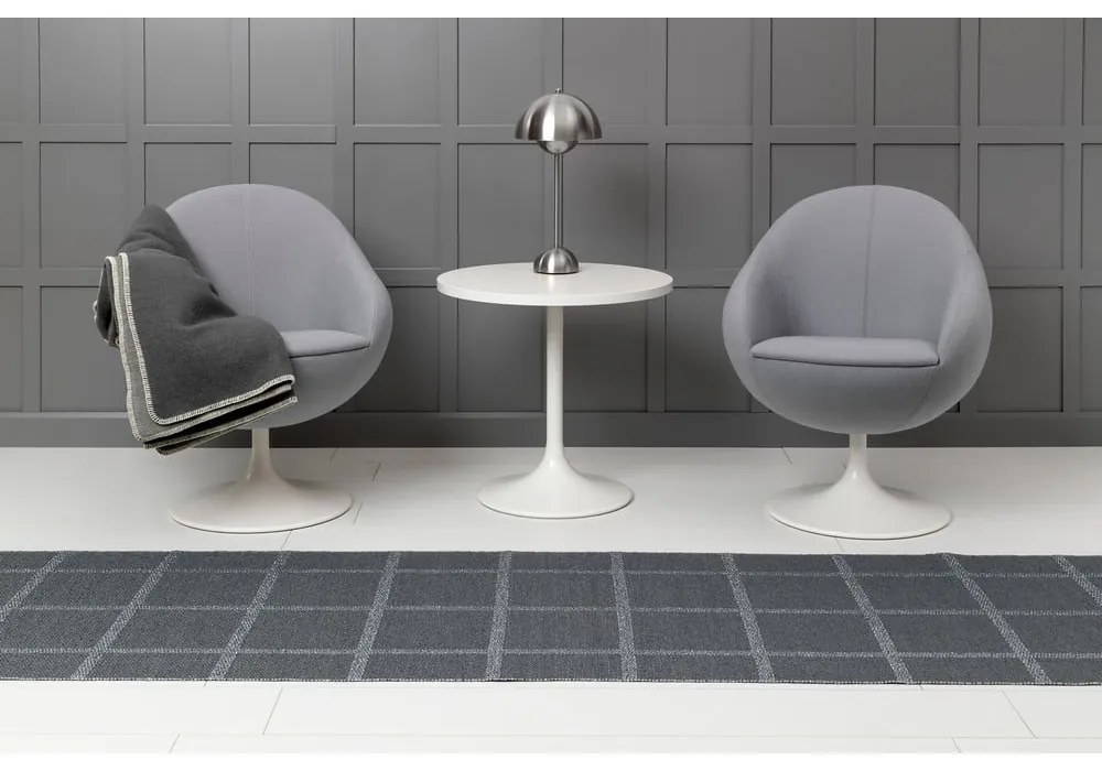 Covor pentru exterior și interior gri antracit 70x100 cm Ada Granit – Pappelina