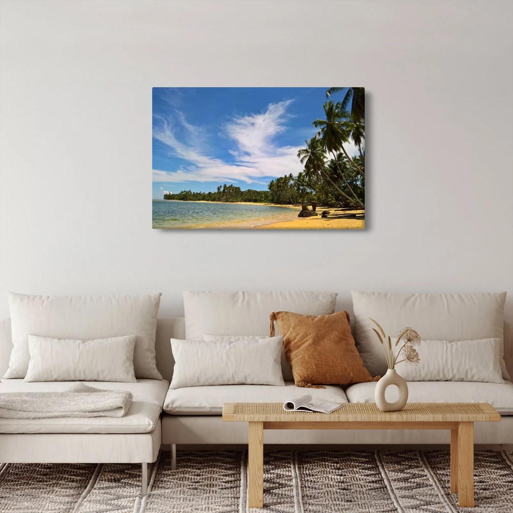 Tablou cu plajă (90x60 cm)