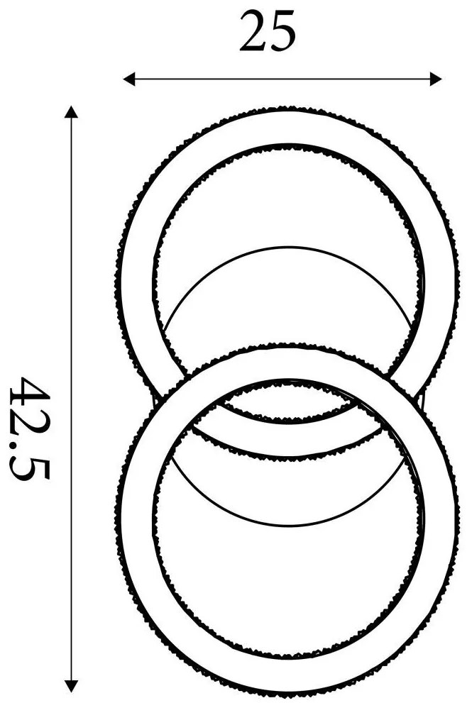 Plafoniera LED design circular Specs