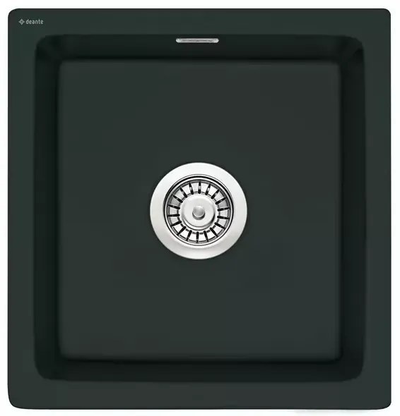 Chiuveta ceramica Deante Sabor 47,5x45 cm negru