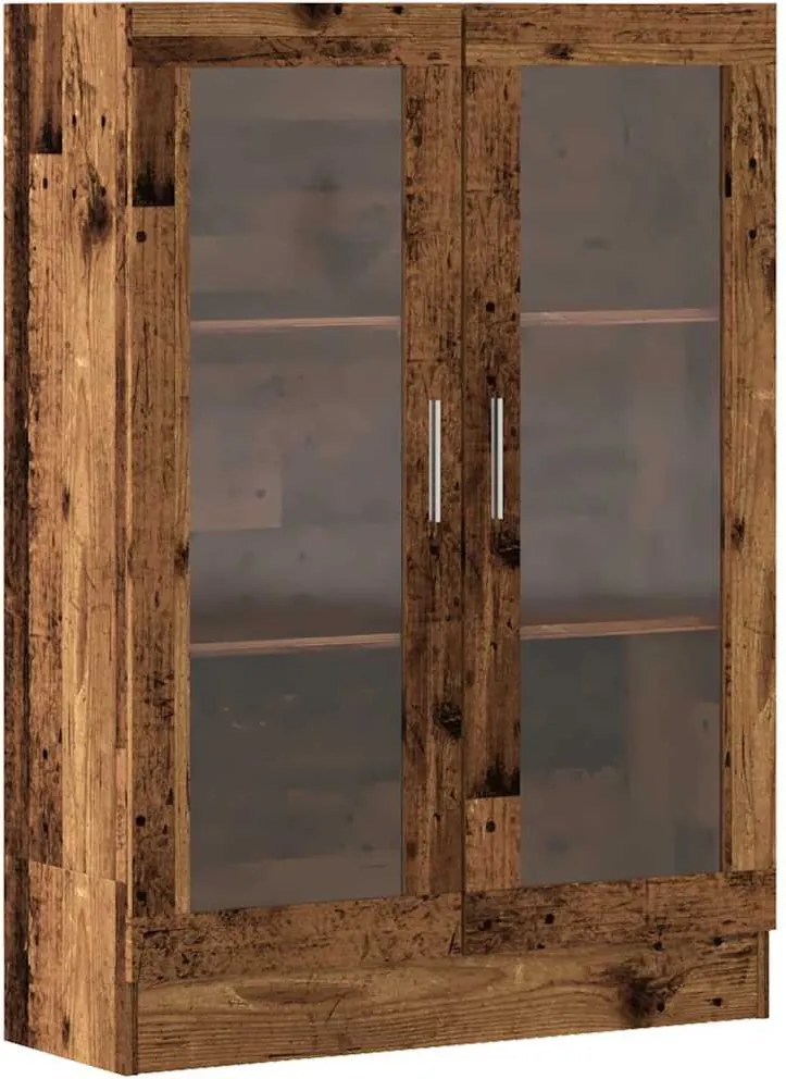 vidaXL Bibliotecă, lemn vechi, 82,5x30,5x115 cm, lemn prelucrat