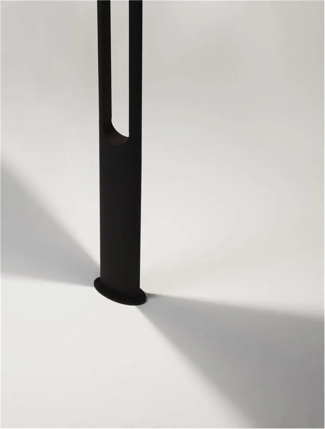 Stalp LED exterior din aluminiu antracit IP65 Eta H-200cm
