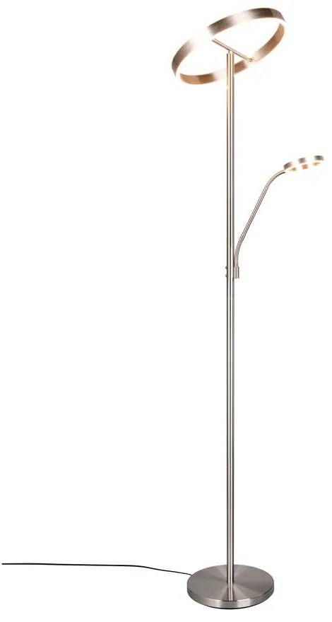 Lampadar argintiu LED (înălțime 180 cm) Willis – Trio