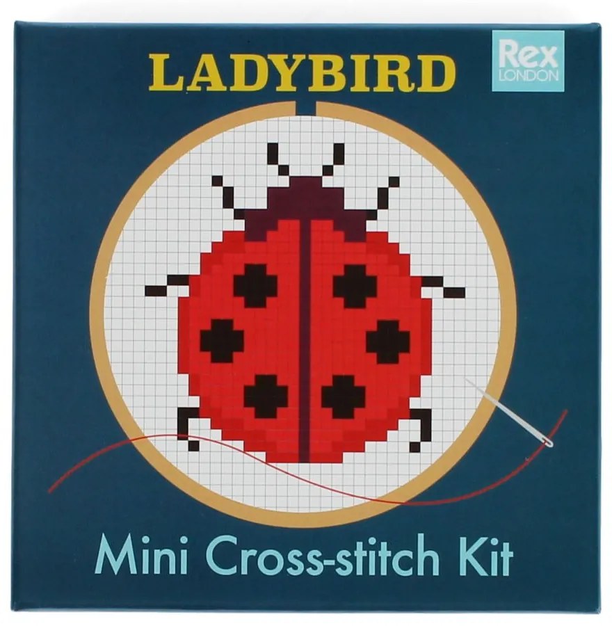 Set creativ Cross-stitch Kit Ladybird – Rex London