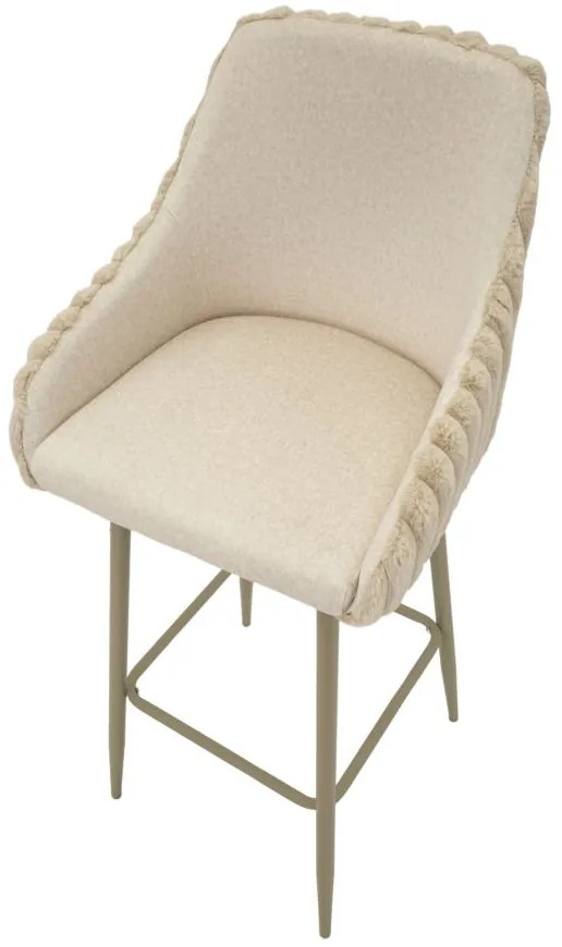 Mauro Ferretti Scaun De Bar Alaska -A- Set 2 Bucăți Cm 52X46X111 (Înălțime Șezut Cm 78) | Aosom Romania