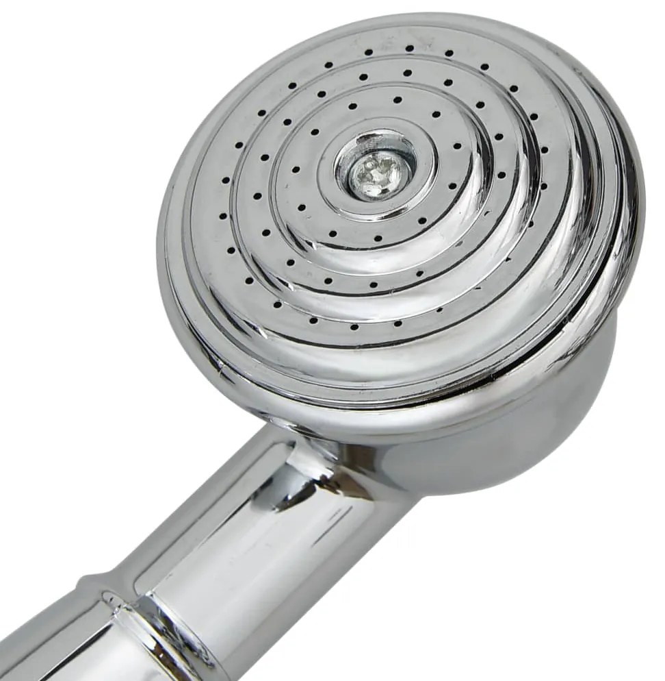 Baterie cada cu 2 robinete + Deviator dus de mana Chrome Retro
