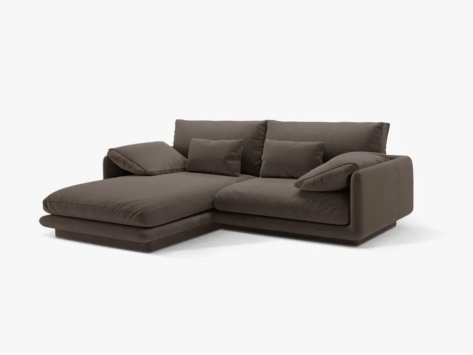 Coltar Torino catifea L220 cm