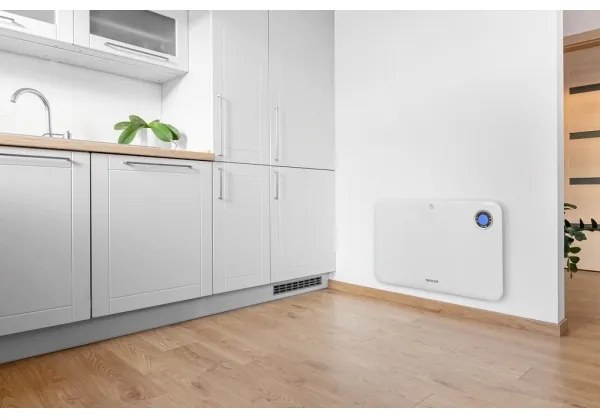 Sencor - Convector cu ecran LCD și termostat, 750 W / 1500 W / 230 V, IP24