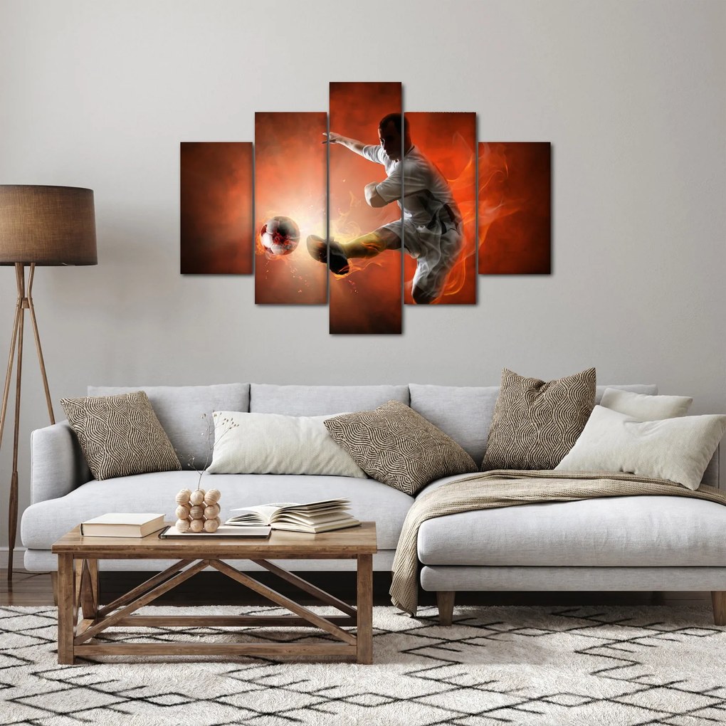 Tablou - Fotbalistul (150x105 cm)