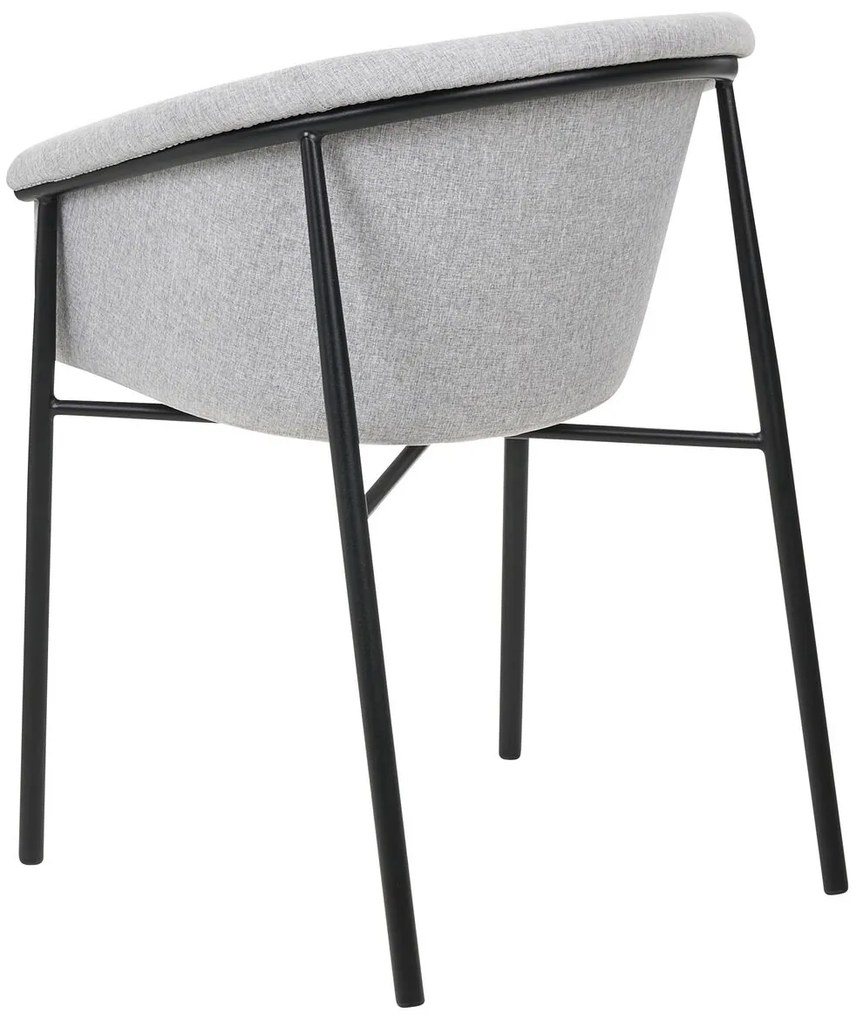 Set 2 buc scaun tip bar Anja (gri). 1077511