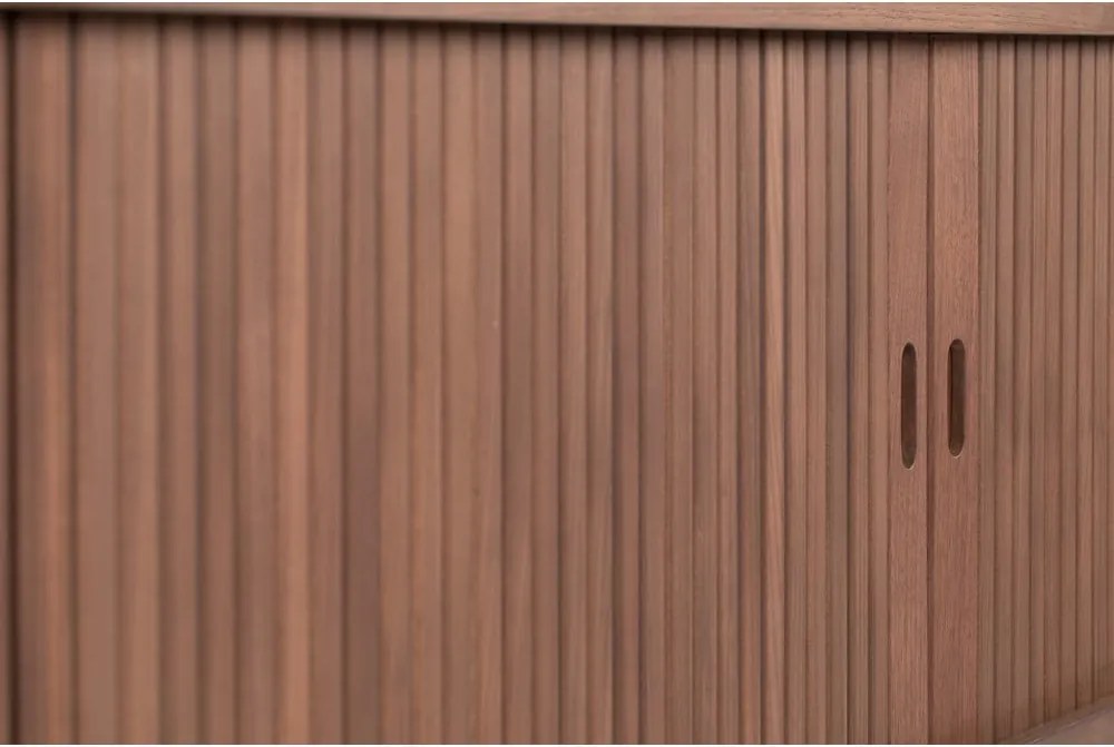 Comodă cu uși glisante Zuiver Barbier, maro