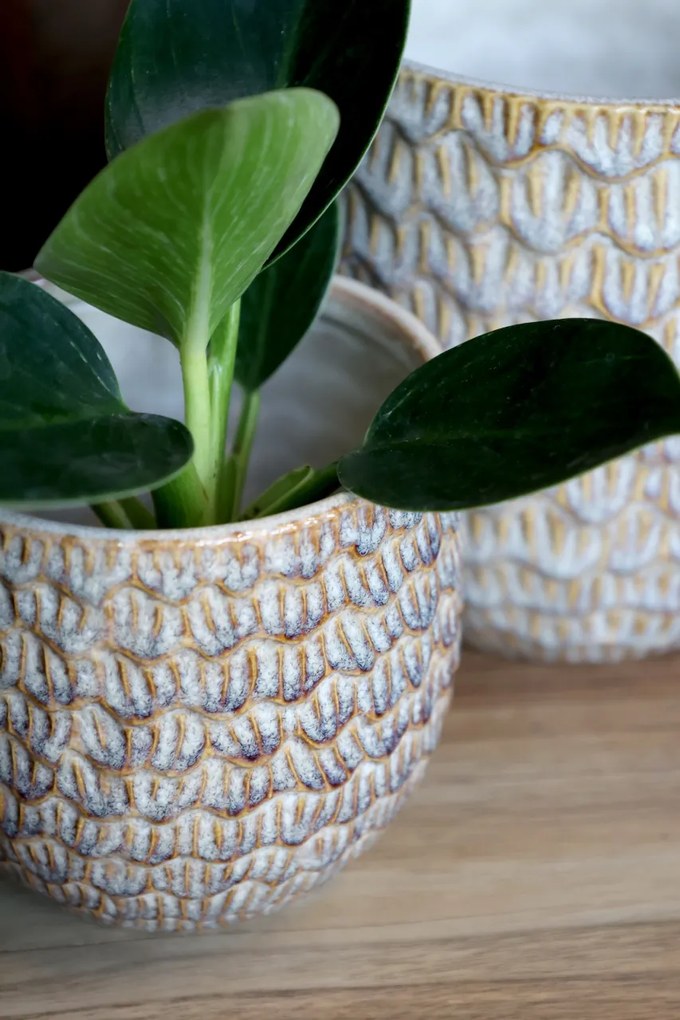 Ghiveci din ceramica, H16/D15 cm, Gaston