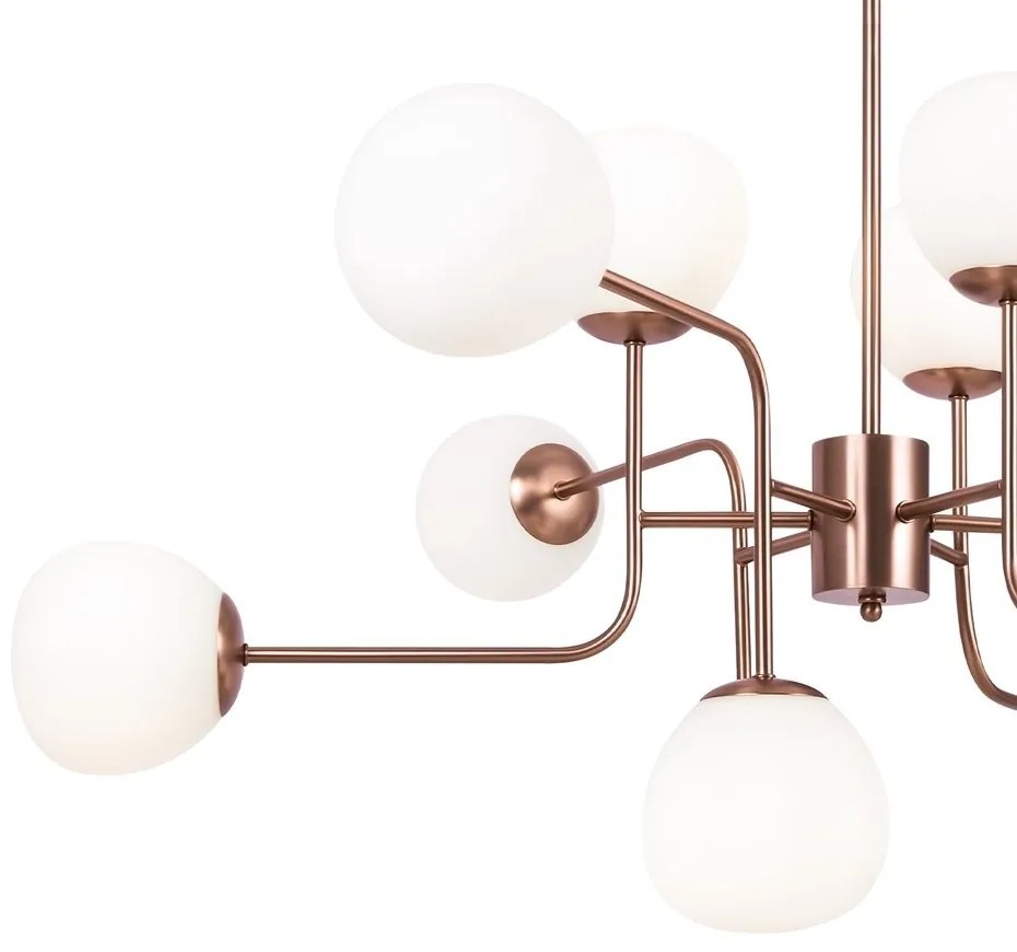 Candelabru design deosebit cu 12 surse de lumina Erich MYMOD221-PL-12-G