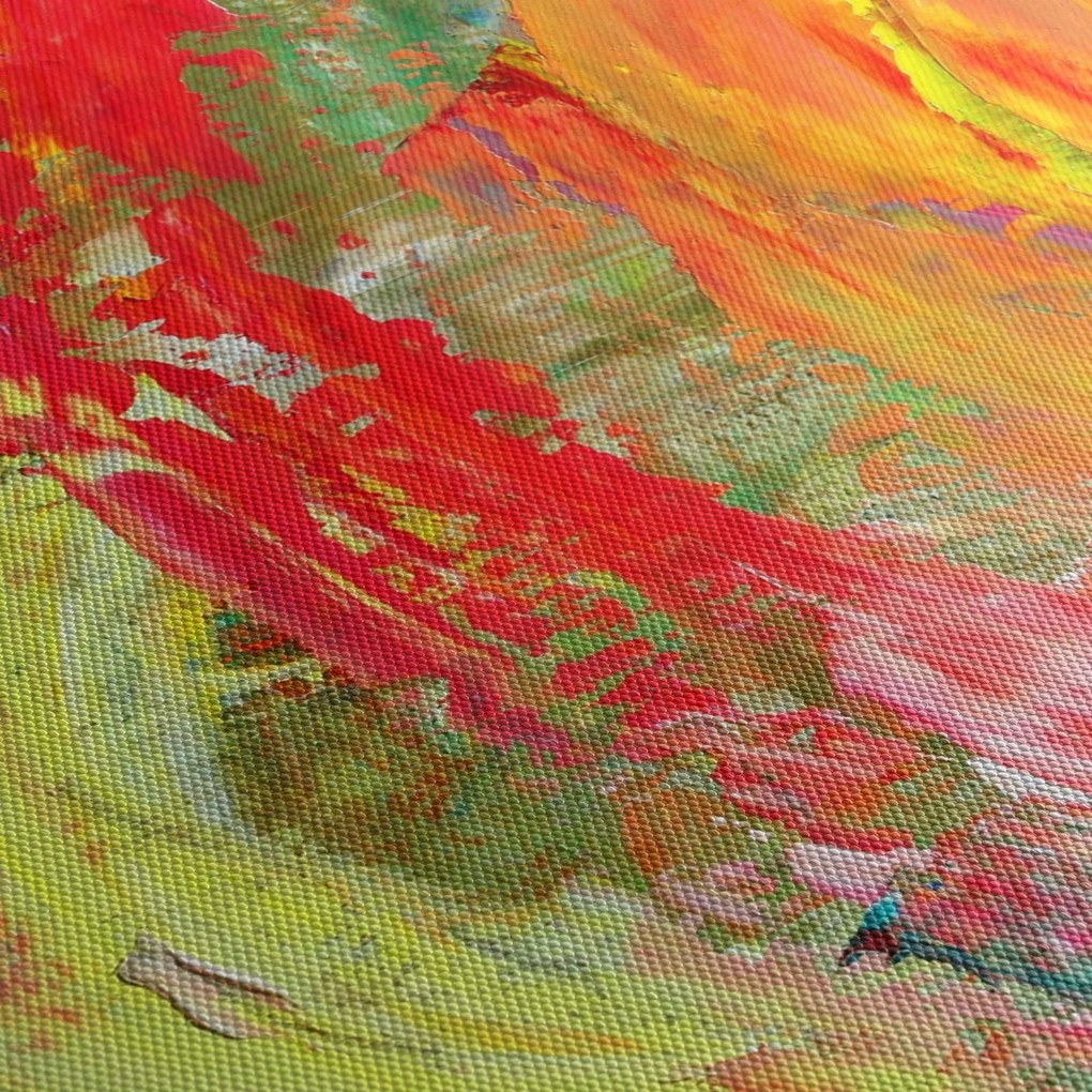 Tablou cu abstracție- pictura (90x60 cm)