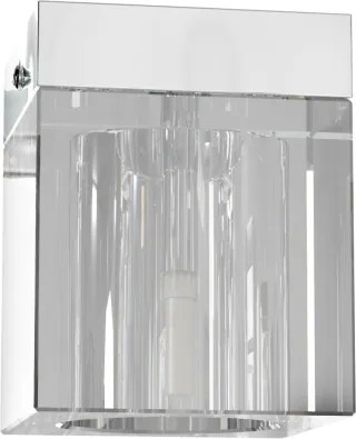 Open Design OR81039 - Spot CUBO 1xG9/8W/230V sticlă transparentă/crom lucios