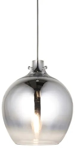 Lustră pe cablu Endon 96442 PANTHER 1xE27/10W/230V crom lucios/fumuriu