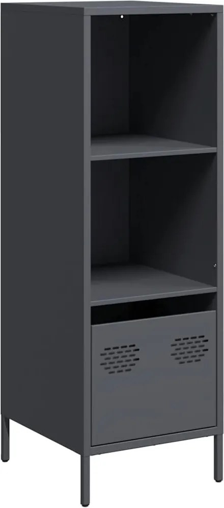 vidaXL Dulap înalt, antracit, 35x39x103,5 cm, oțel