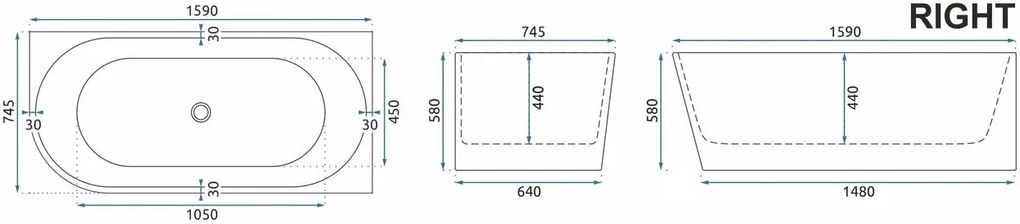 Cada SYDNEY BELLANTO RIGHT 160cm
