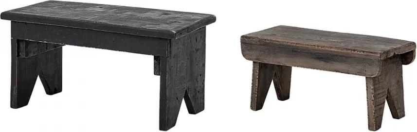 Set 2 scaunele maro din lemn Reymond Bloomingville