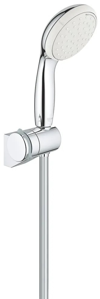 Set de dus Grohe Tempesta 100 cu 2 jeturi furtun si porter