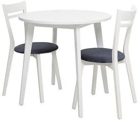 Set de mese Boston 365 76cm, 24 kg, Numărul de locuri: 2, Rotund, Stil: Scandinav, Lemn: Fag