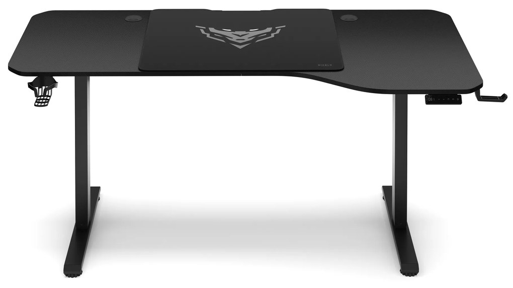 Birou Cu Înalțime Reglabilă Diablo X-Tensio 1600 Negru