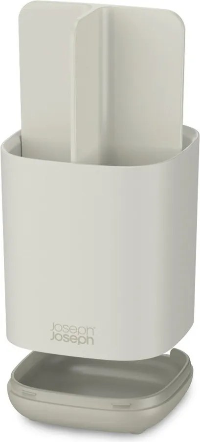 Suport pentru periuța de dinți bej din plastic EasyStore – Joseph Joseph